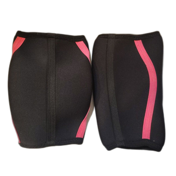 Beast Power Gear  Neoprene Knee Sleeves Black & Pink Size X-Small Compression - Picture 2 of 3